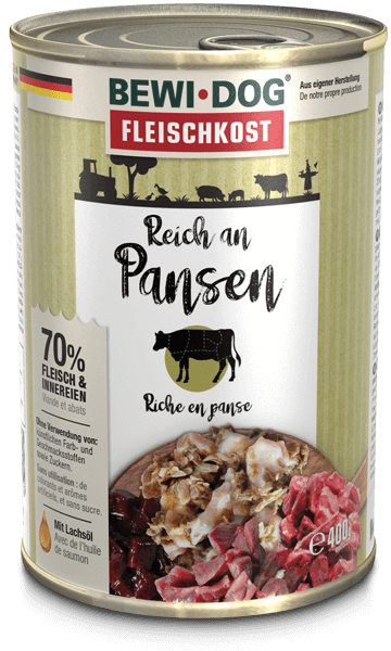 Bewidog-Dose-Pansen-400g Bewidog-Dose-Pansen-400g