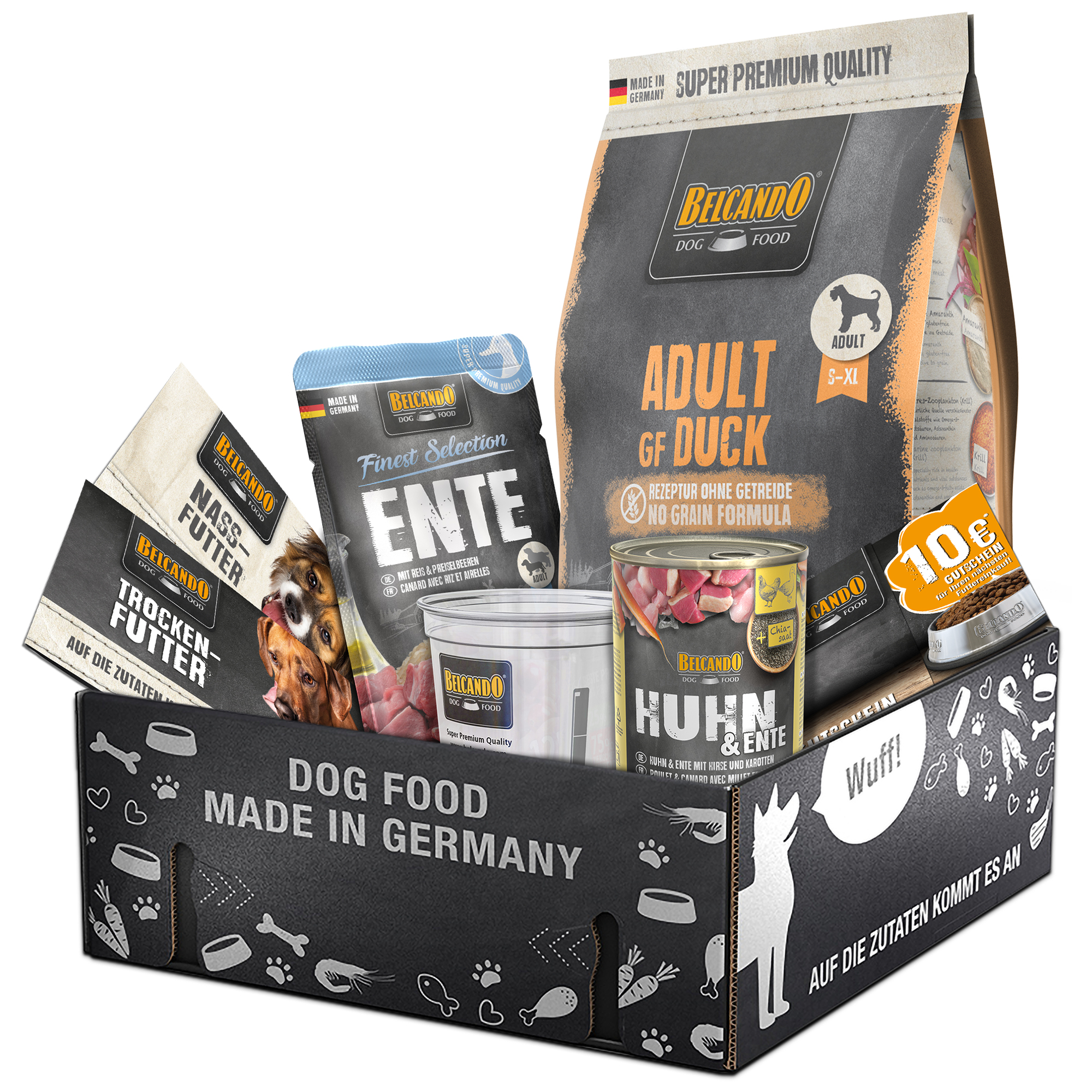 Dog Box BELCANDO Adult GF Duck Dog Box BELCANDO Adult GF Duck