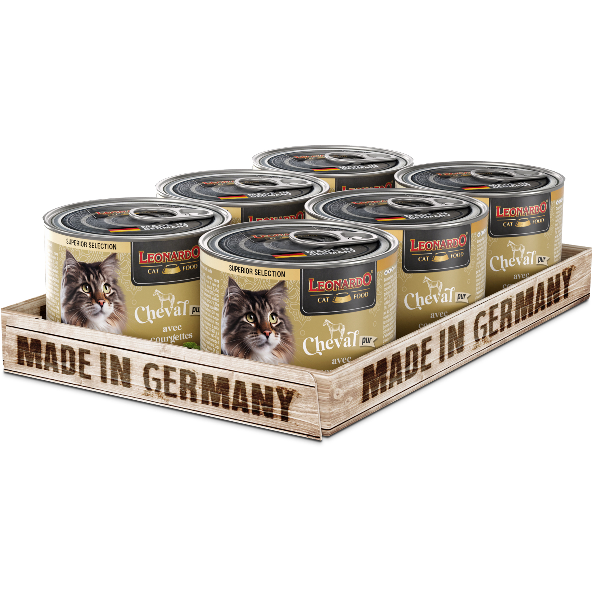 LEONARDO Pferd mit Zucchini