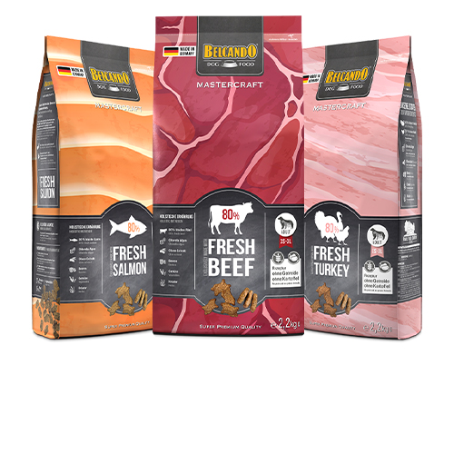 Belcando Trockenfutter Mastercraft Produktübersicht Belcando Trockenfutter Mastercraft Produktübersicht