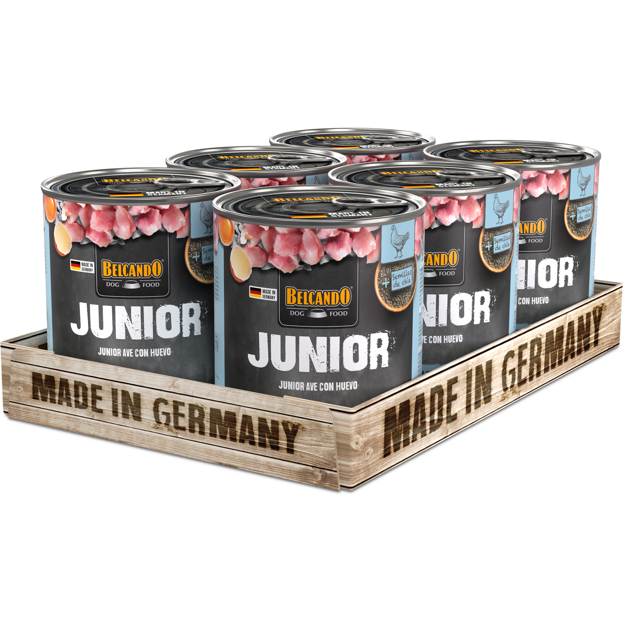 BELCANDO Junior ave con huevos 