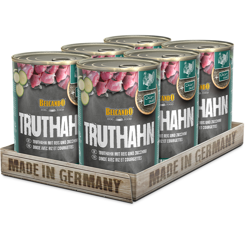BELCANDO Truthahn mit Reis & Zucchini bb-dose-super-premium-truthahn-400g-tray