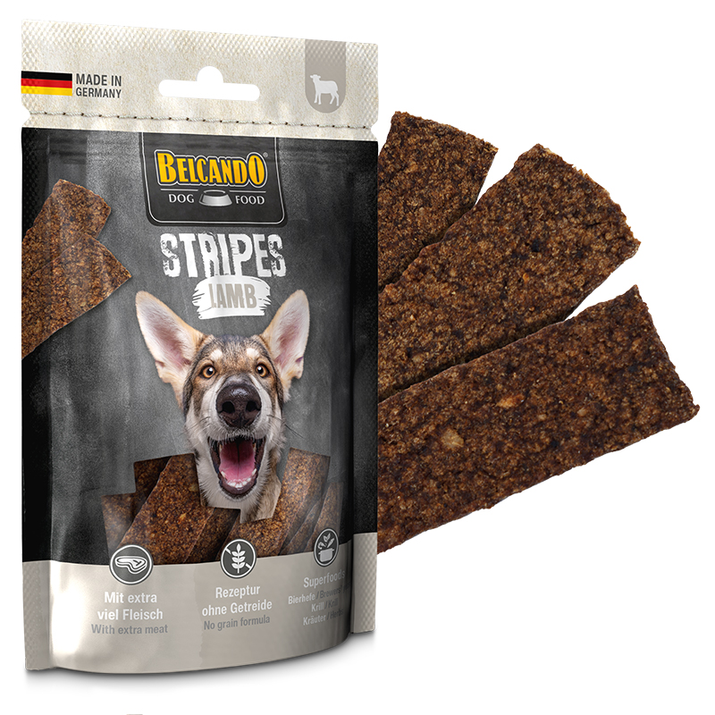 Futterabbildung Snacks Stripes Lamb Futterabbildung Snacks Stripes Lamb