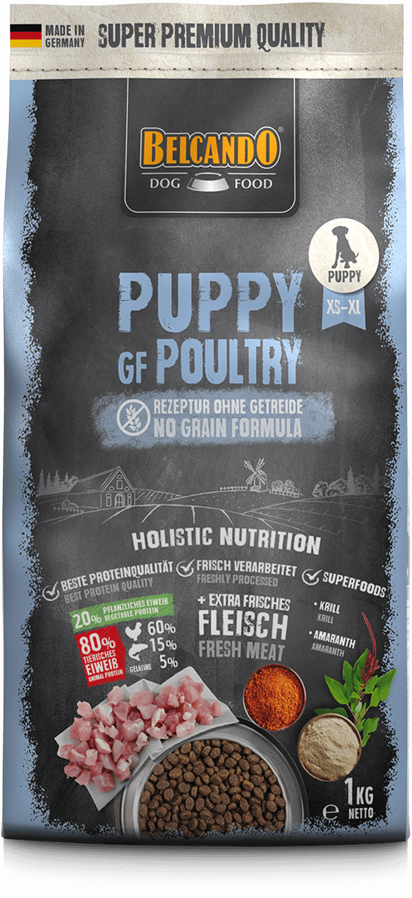 Belcando-Puppy-GF-Poultry-1kg-front Belcando-Puppy-GF-Poultry-1kg-front