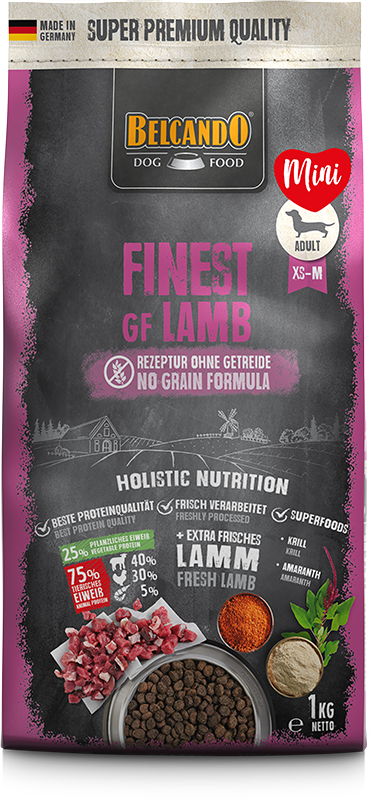Belcando-Finest-GF-Lamb-1kg-front Belcando-Finest-GF-Lamb-1kg-front
