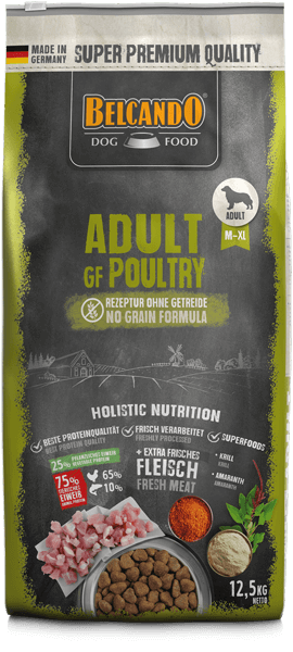 Belcando-Adult-GF-Poultry-12kg-front-low3 Belcando-Adult-GF-Poultry-12kg-front-low3
