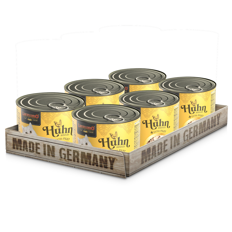 LEONARDO Huhn + extra Filet 200g VE LEONARDO Huhn + extra Filet 200g VE