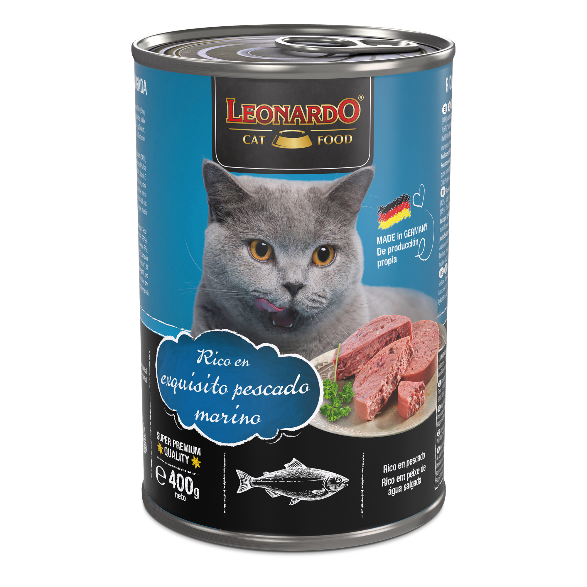 LEONARDO® Rico en pescado marino