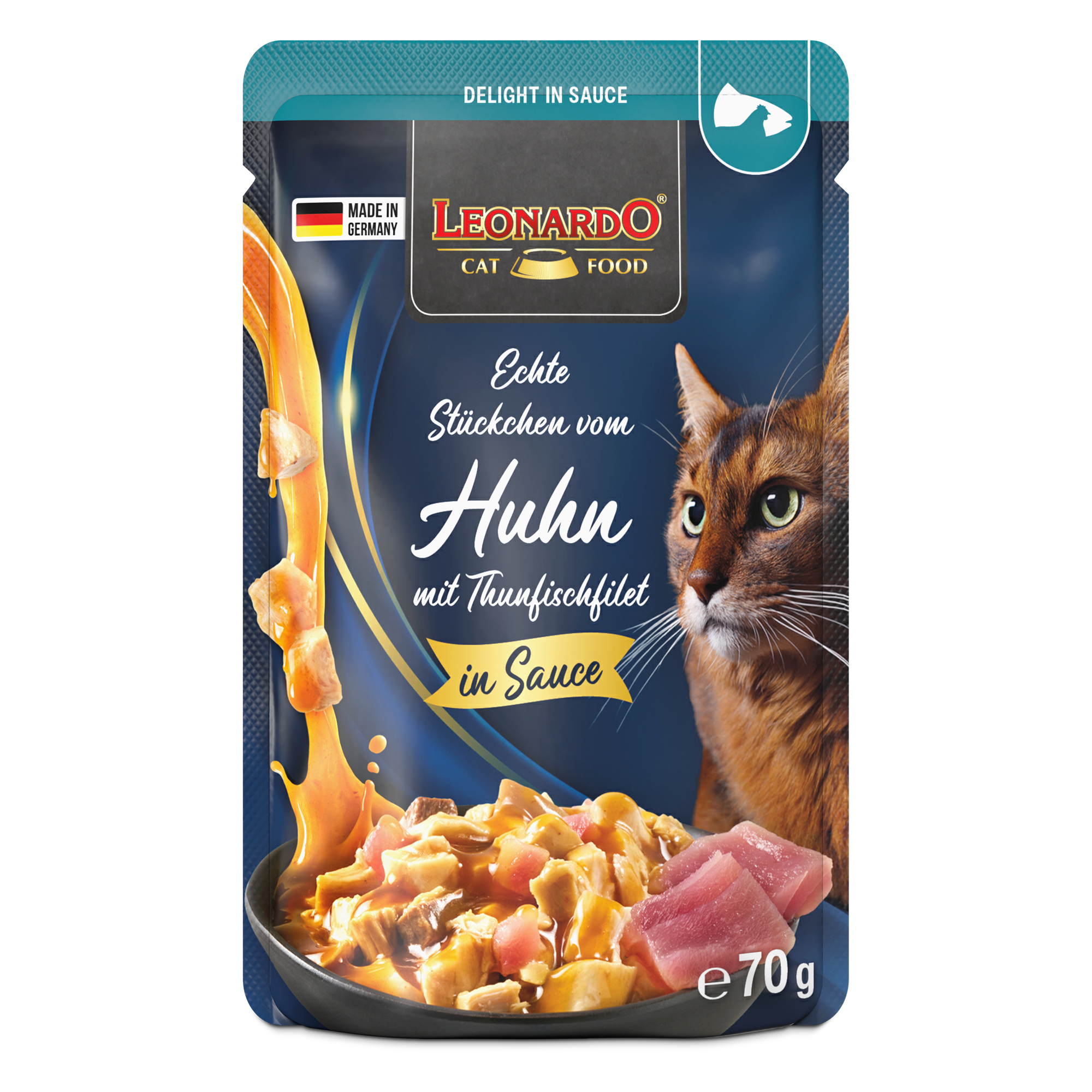 LEONARDO Delight Huhn mit Thunfischfilet 