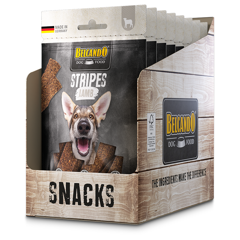 BELCANDO Stripes Lamb bb-snacks-stripes-lamb-70g-tray-re