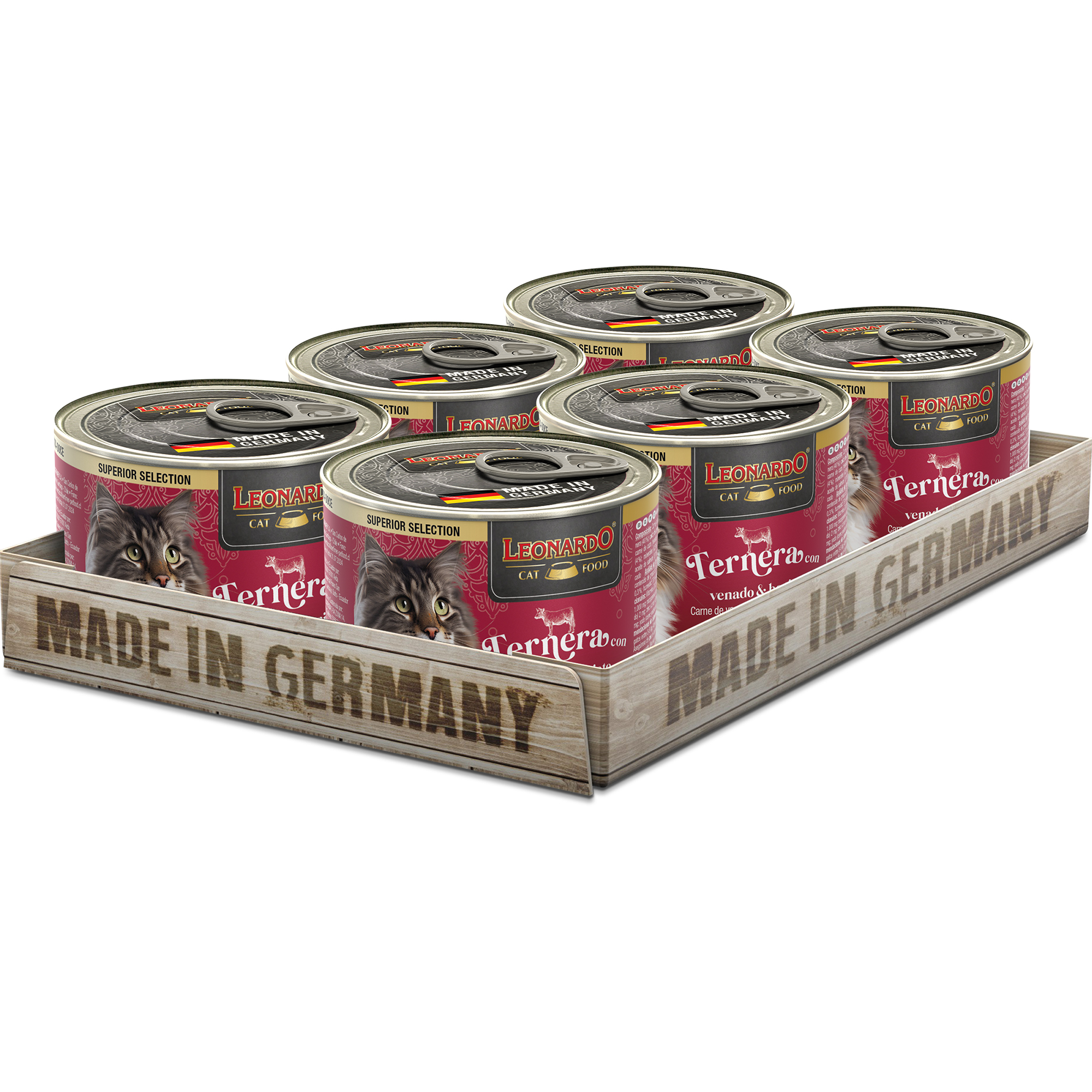 LEONARDO Rind mit Wild & Süßkartoffel