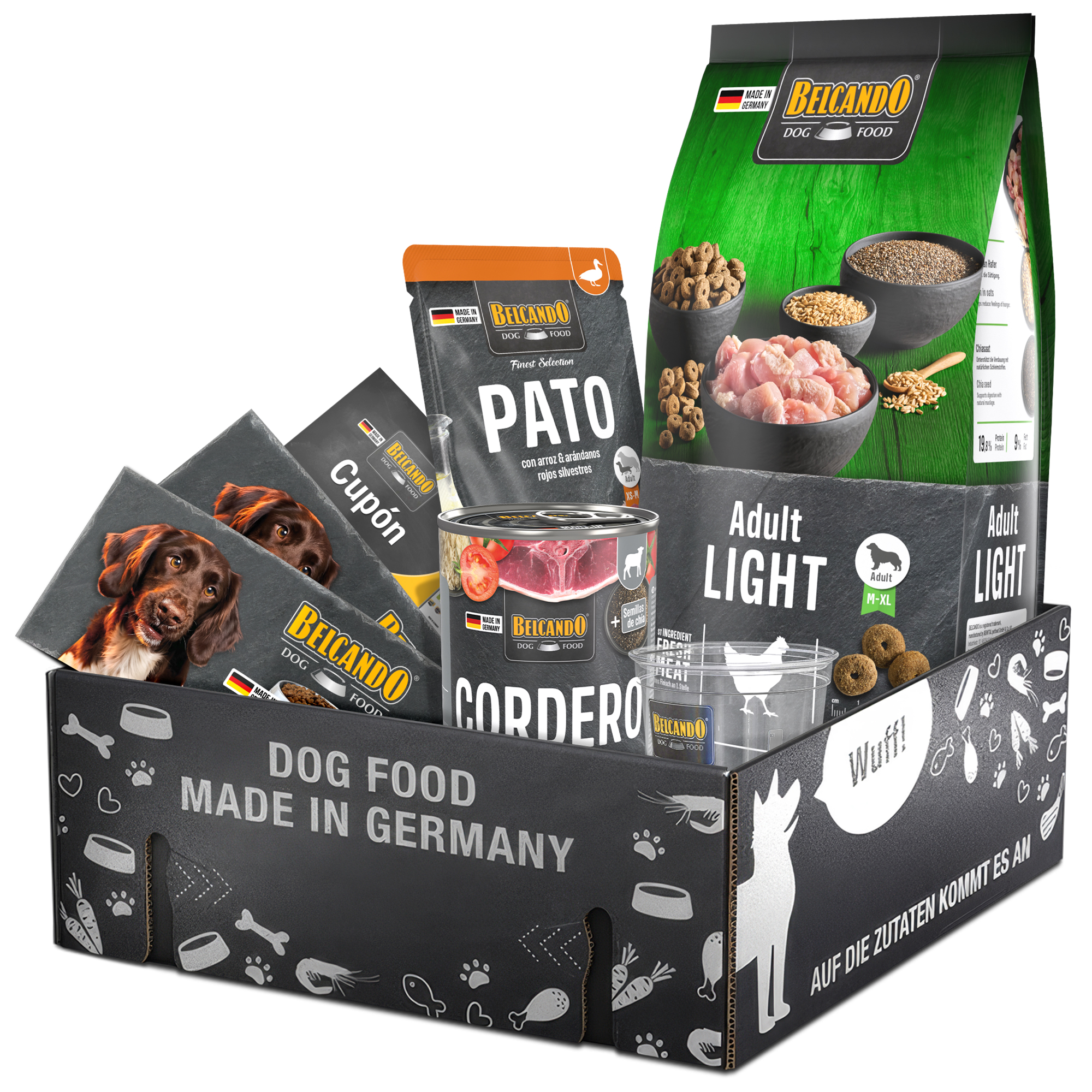 Dog Box BELCANDO Adult Light Spanien