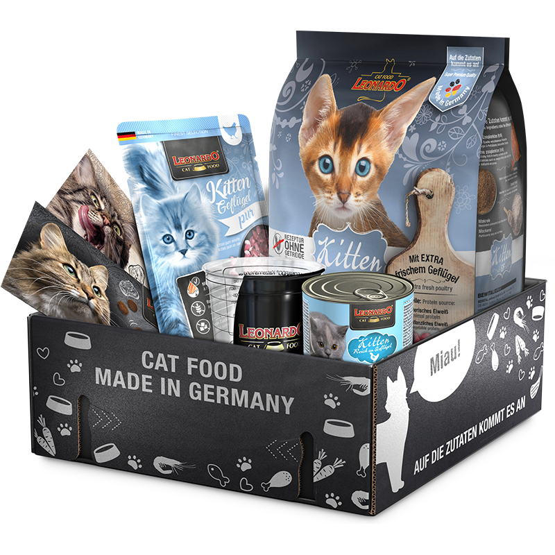 Cat Box LEONARDO® Kitten GF