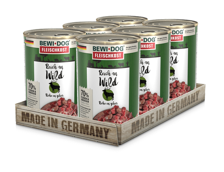 Bewidog-Dosen-Tray-Wild-400g Bewidog-Dosen-Tray-Wild-400g