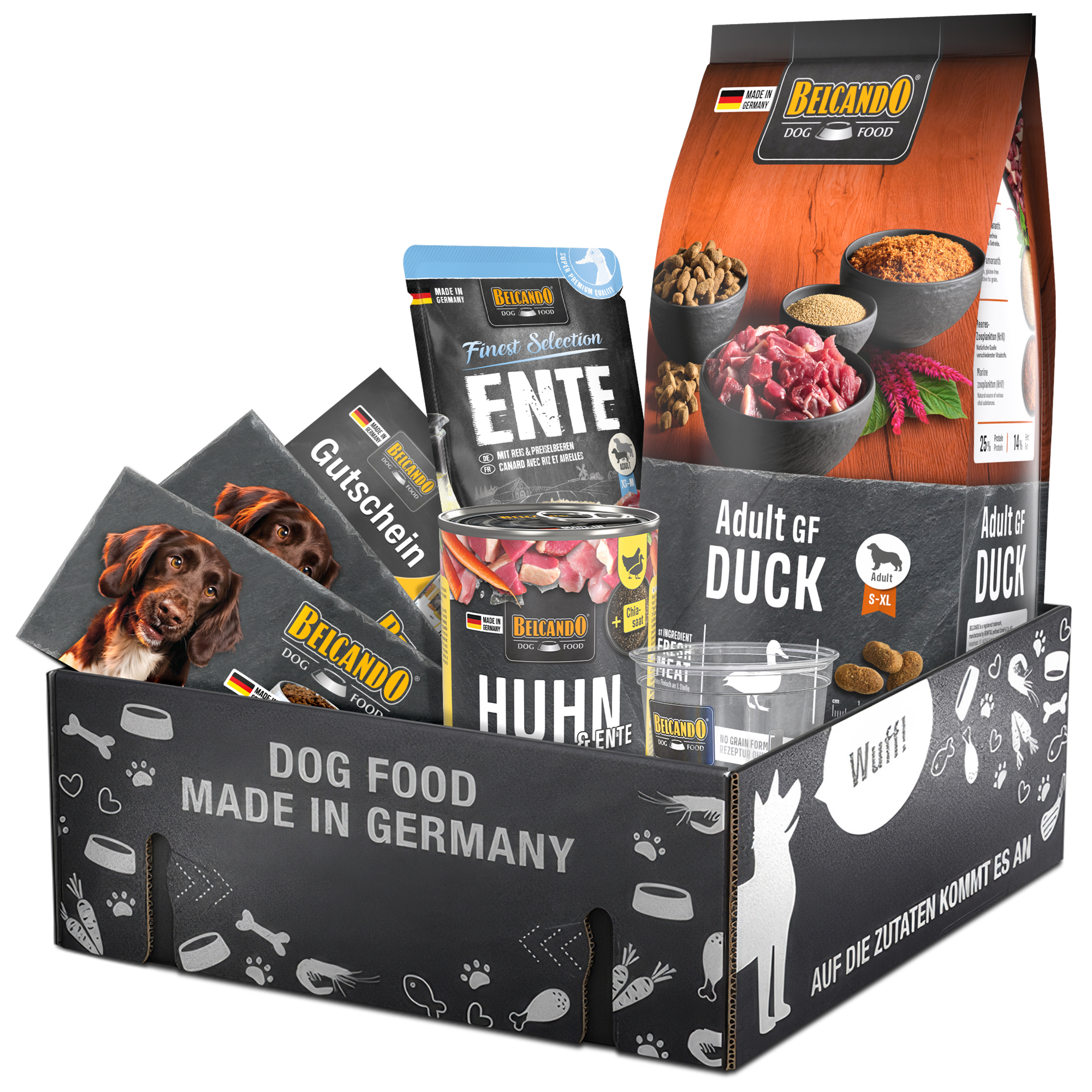 Dog Box BELCANDO Adult GF Duck