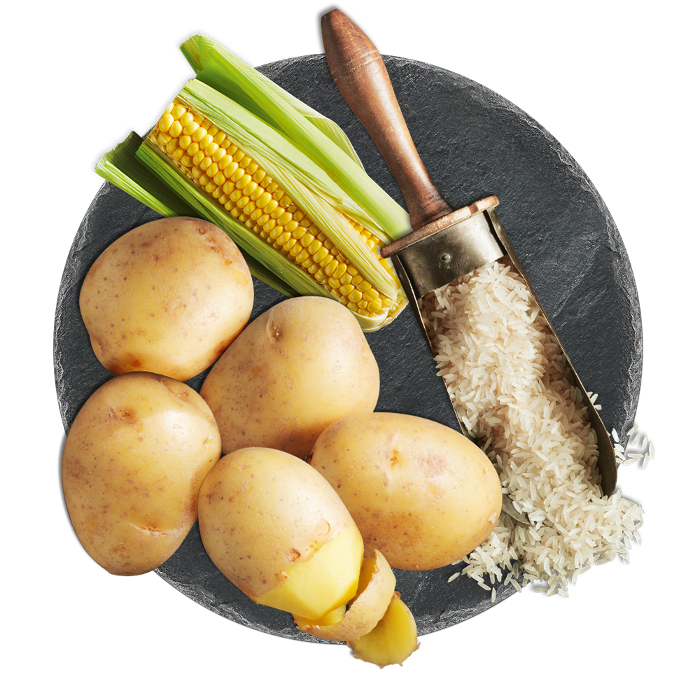 Potatoes, Rice & Maize