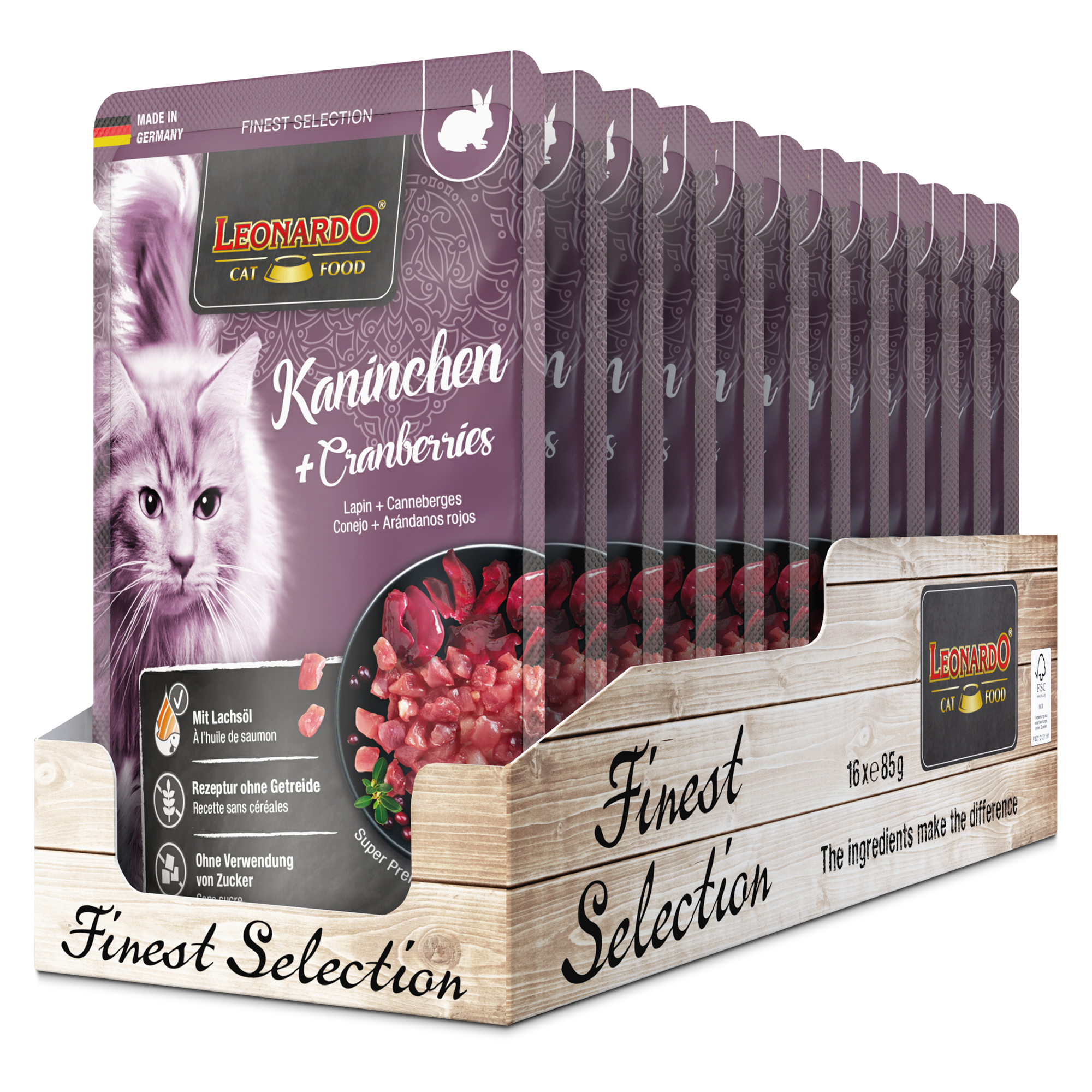 LEONARDO Kaninchen + Cranberries LEONARDO Kaninchen + Cranberries
