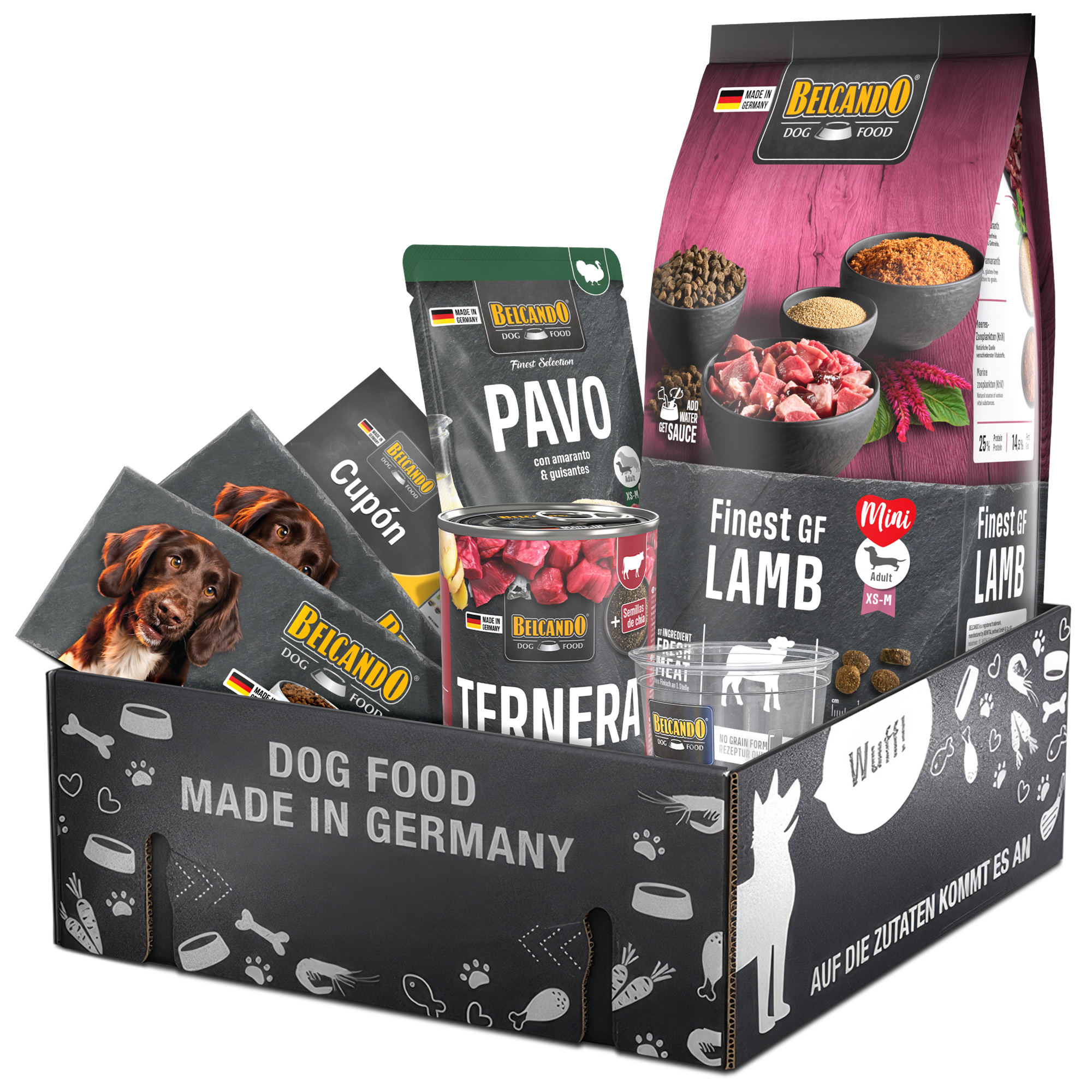 Dog Box BELCANDO Finest GF Lamb Spanien