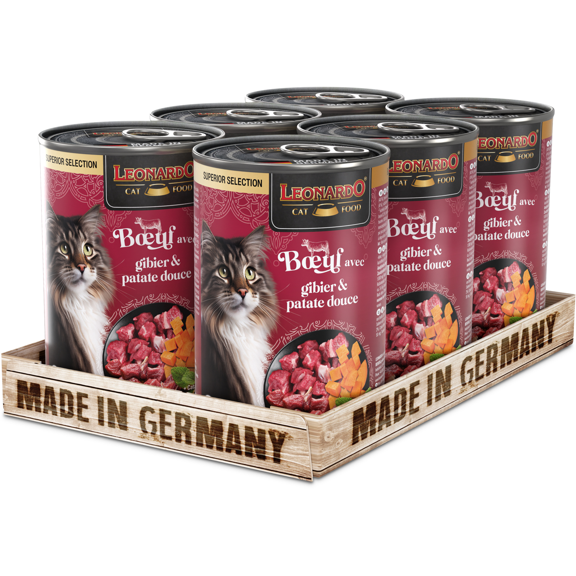 LEONARDO Rind mit Wild & Süßkartoffel LEONARDO Rind mit Wild & Süßkartoffel