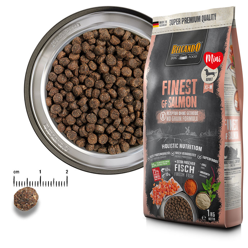 Futterabbildung Trockenfutter Finest GF Salmon Futterabbildung Trockenfutter Finest GF Salmon
