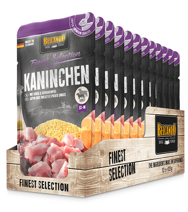Belcando-Pouches-Tray-Kaninchen-125g Belcando-Pouches-Tray-Kaninchen-125g