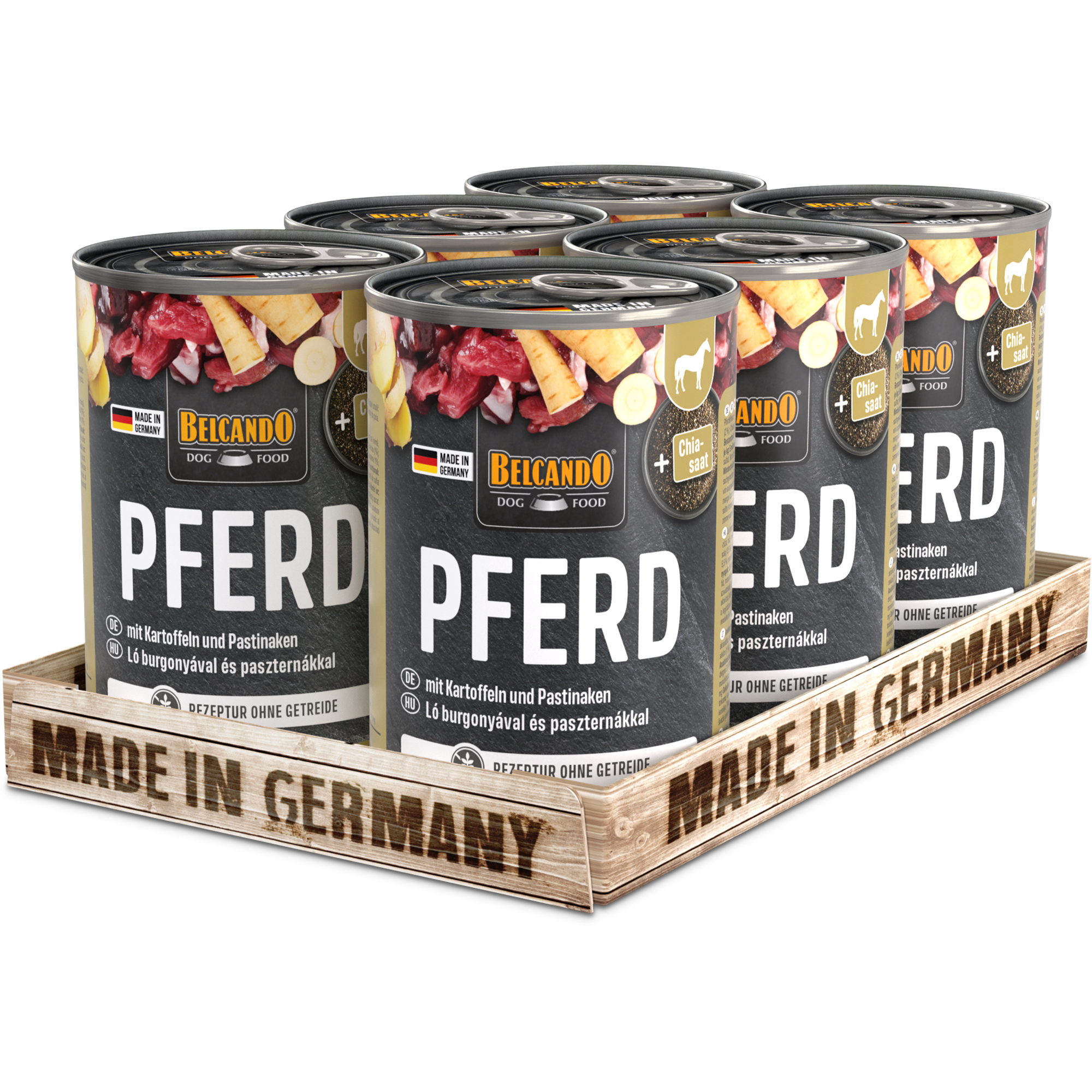 BELCANDO Paard met aardappelen en pastinaken