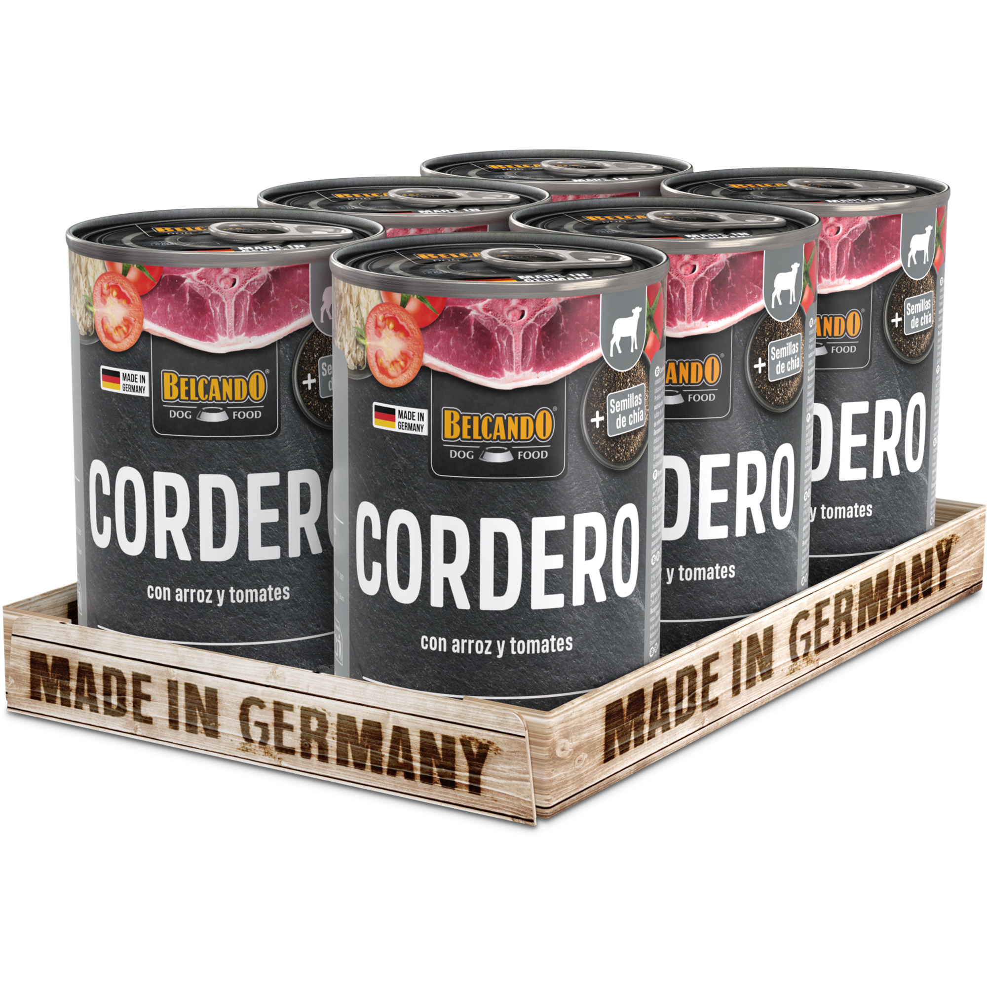 BELCANDO cordero con arroz y tomate BELCANDO cordero con arroz y tomate