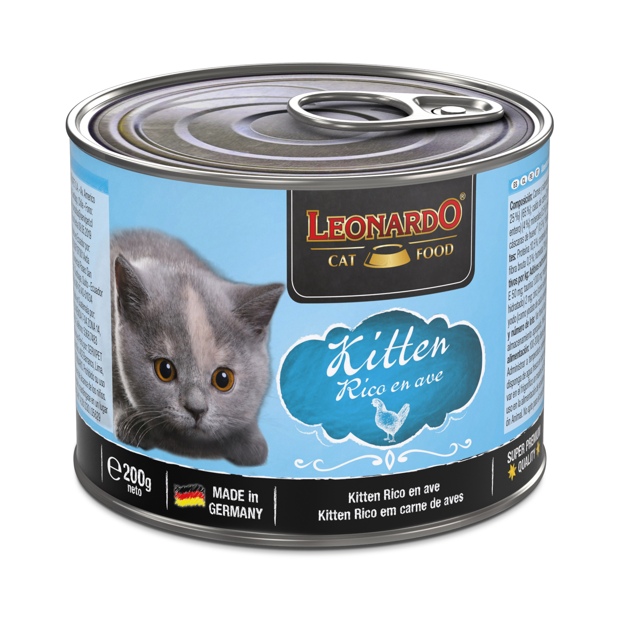 LEONARDO Kitten Rico en ave