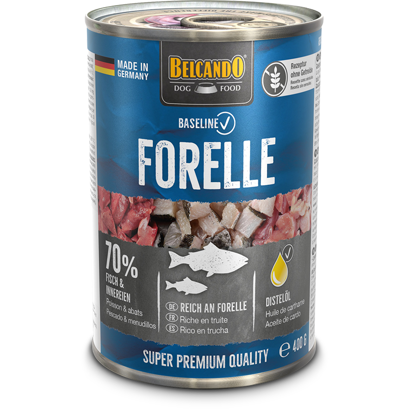 BELCANDO Baseline Forelle bb-baseline-dose-forelle-400g-front-800px