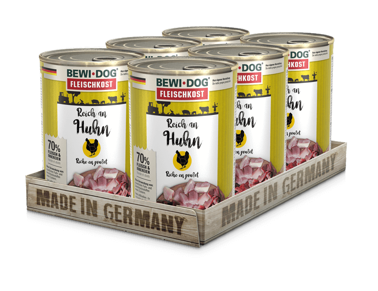 Bewidog-Dosen-Tray-Huhn-400g Bewidog-Dosen-Tray-Huhn-400g