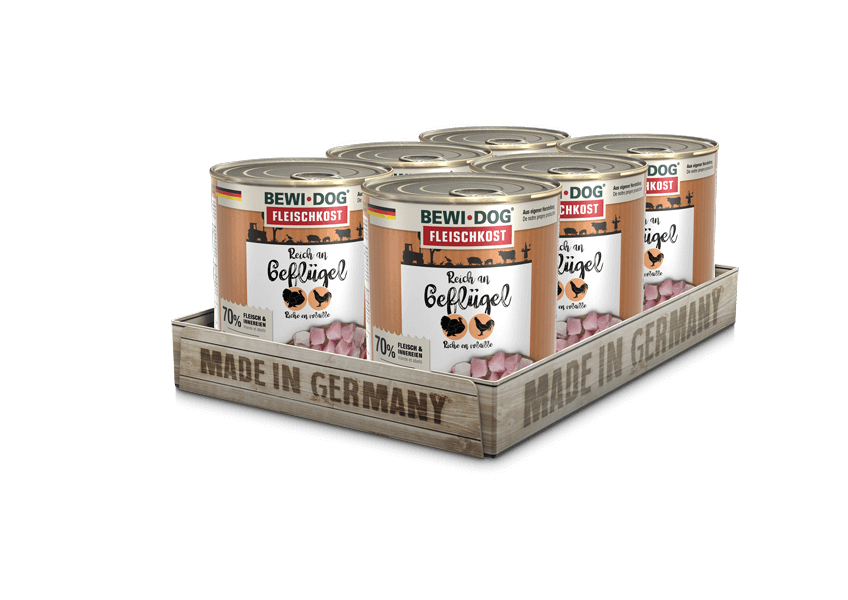 Bewidog-Dosen-Tray-Gefluegel-800g Bewidog-Dosen-Tray-Gefluegel-800g
