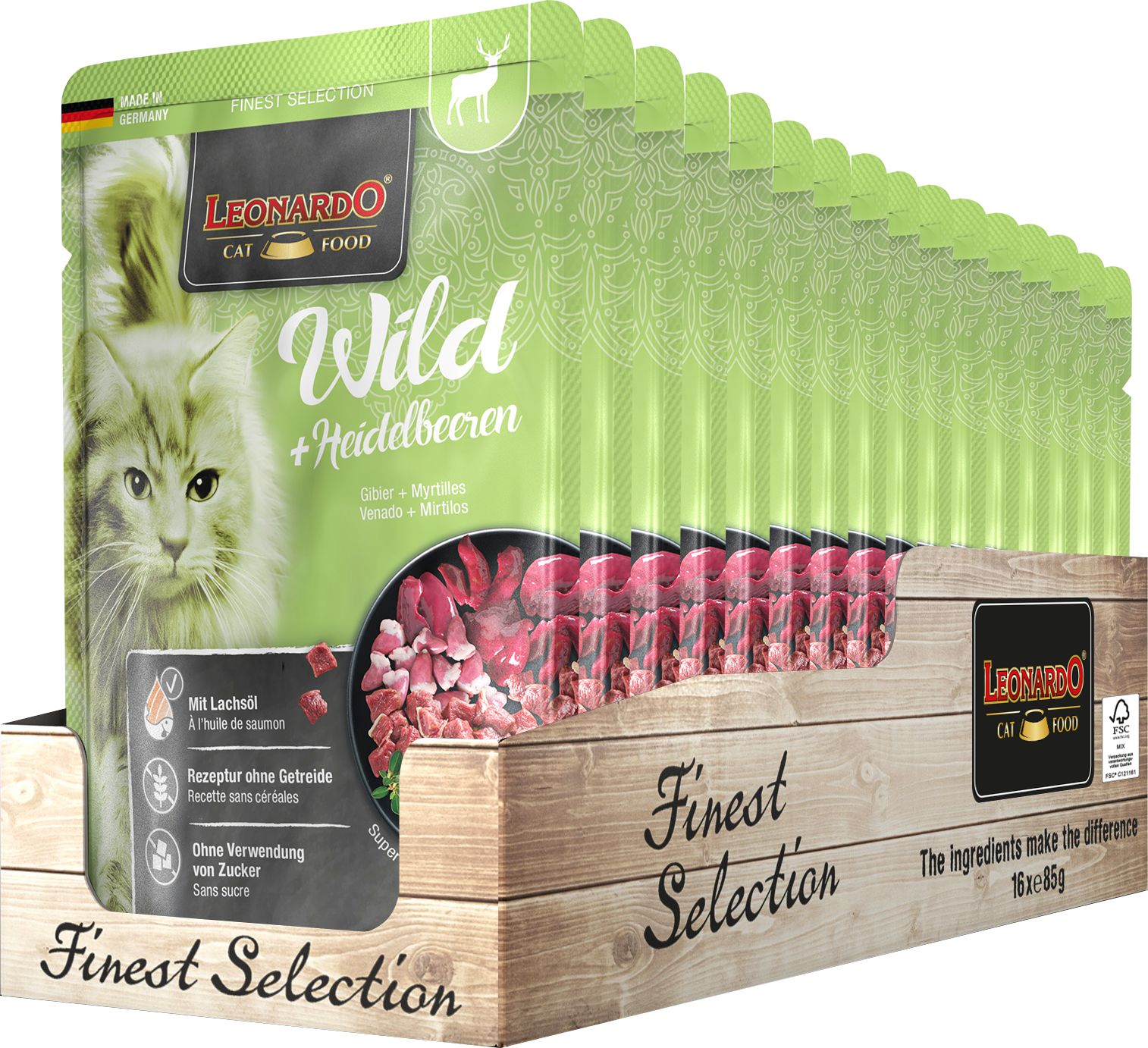 LEONARDO Wild + Heidelbeeren bl-pouch-tray-wild-85g