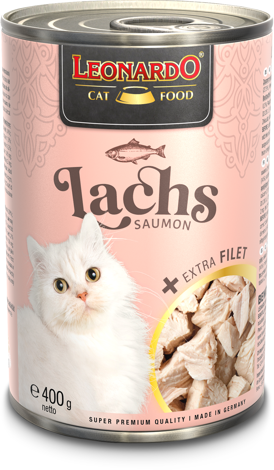LEONARDO Lachs + extra Filet 400g LEONARDO Lachs + extra Filet 400g
