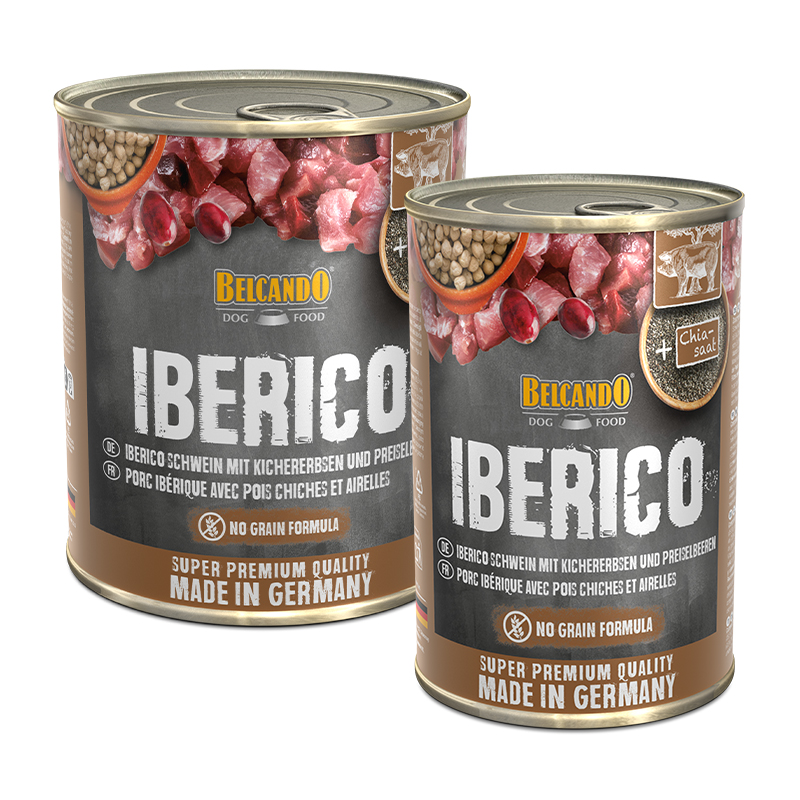 BELCANDO Iberico Schwein mit Kichererbsen und Preiselbeeren bb-dose-super-premium-iberico-comp