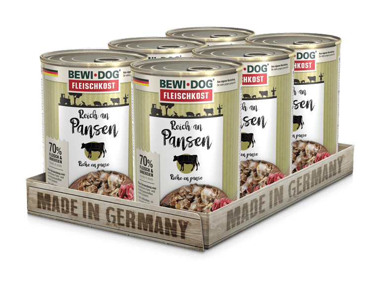 Bewidog-Dosen-Tray-Pansen-400g Bewidog-Dosen-Tray-Pansen-400g