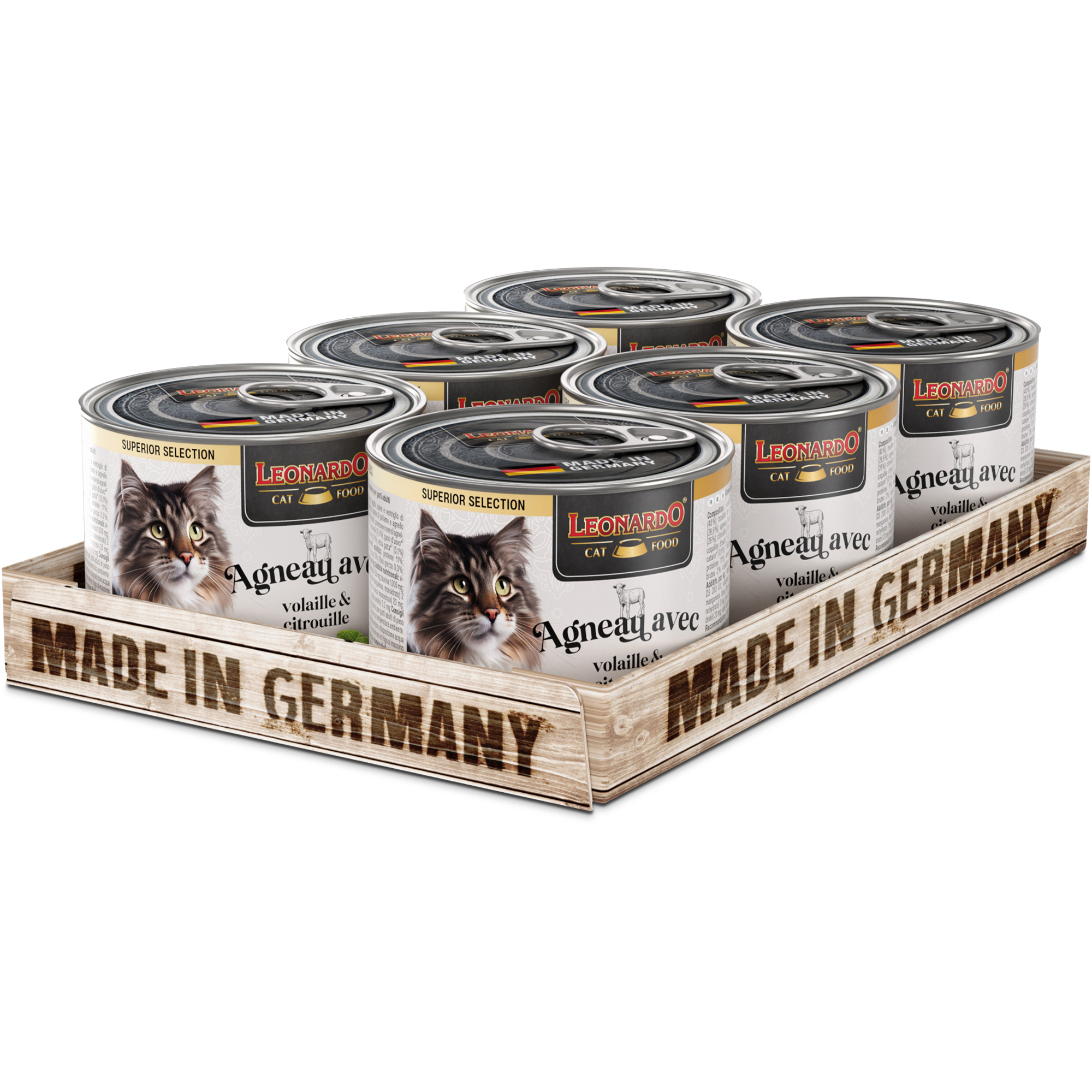 LEONARDO Lamm mit Geflügel & Kürbis