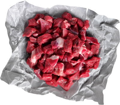 Hundefutter mit frischem Fleisch Hundefutter mit frischem Fleisch