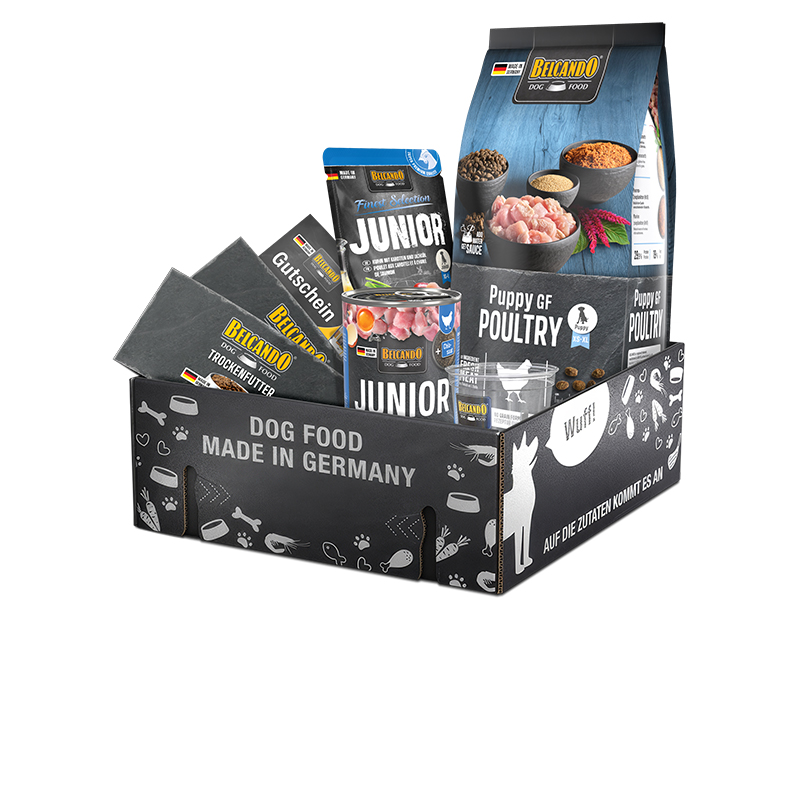 Belcando Probierbox für Welpen und Junghunde Belcando Probierbox für Welpen und Junghunde