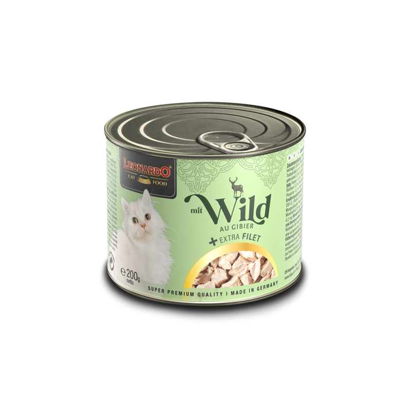LEONARDO mit Wild + extra Filet 200g LEONARDO mit Wild + extra Filet 200g