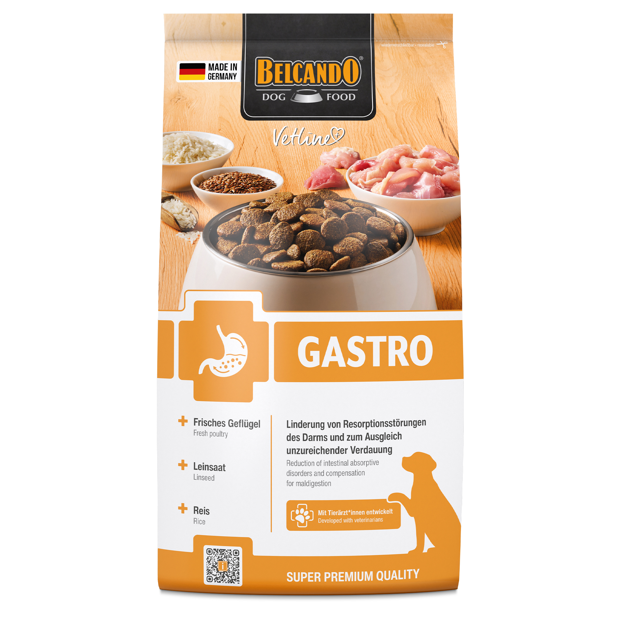 BELCANDO Vetline Gastro Trockenfutter