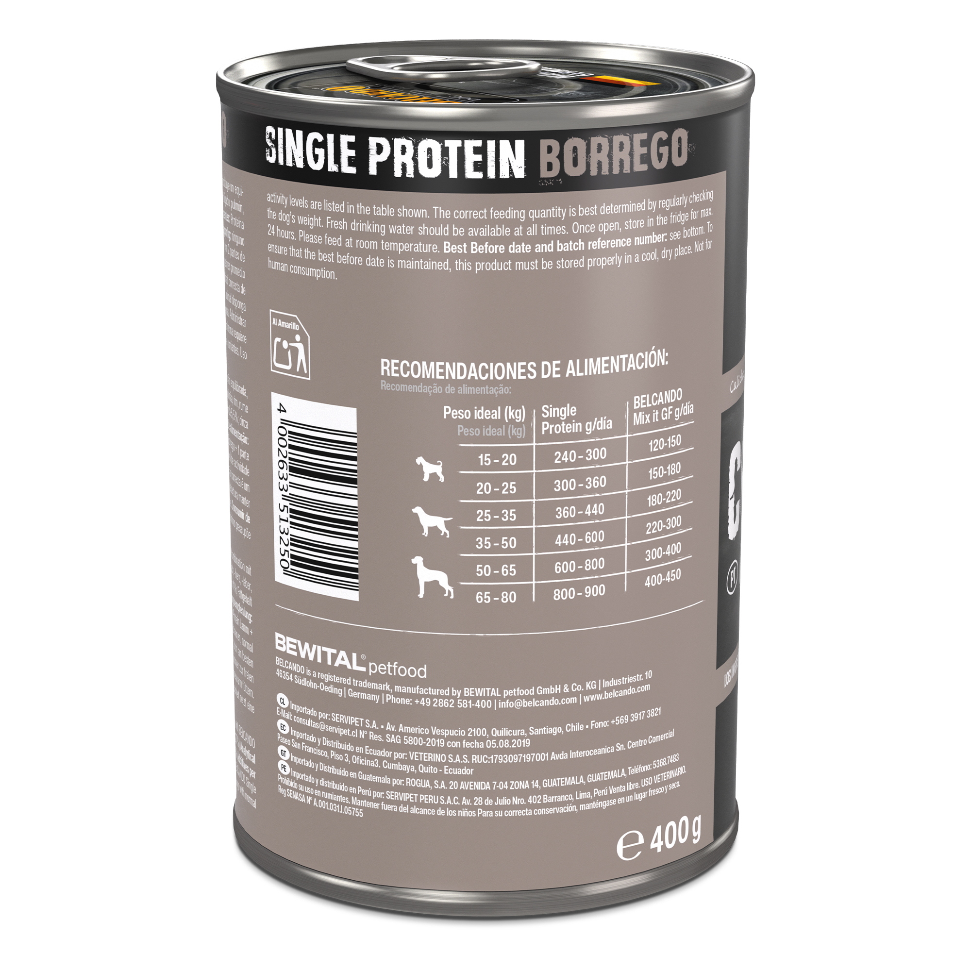 BELCANDO® SINGLE PROTEIN cordero BELCANDO® SINGLE PROTEIN cordero