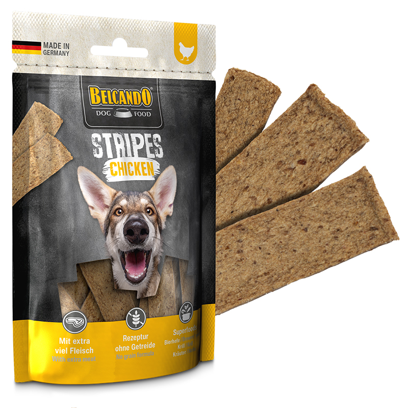 Futterabbildung Snacks Stripes Chicken Futterabbildung Snacks Stripes Chicken
