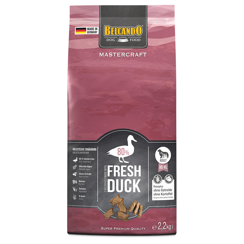 BELCANDO® MASTERCRAFT Fresh Duck bbmc-duck-2kg-front
