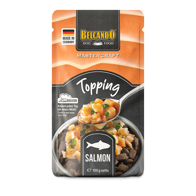 Topping Salmon Front Topping Salmon Front