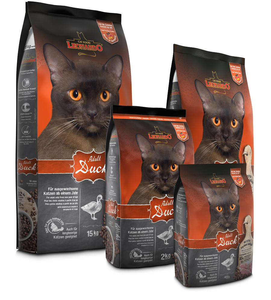 Duck cat hot sale food dry