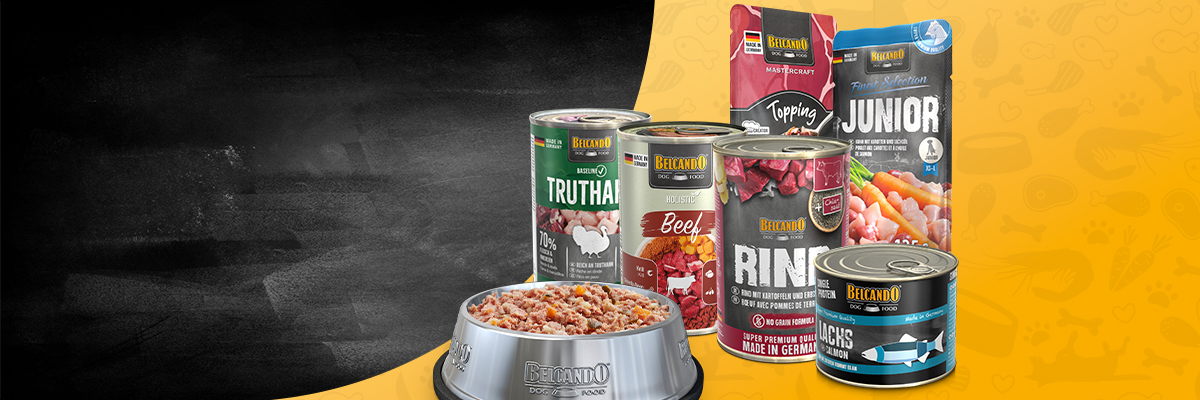 Produktübersicht Belcando Nassfutter aller Linien Produktübersicht Belcando Nassfutter aller Linien