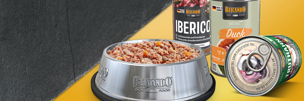 Produktübersicht Belcando Nassfutter aller Linien Produktübersicht Belcando Nassfutter aller Linien