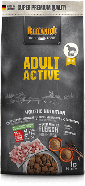 Belcando-Adult-Active-1kg-front Belcando-Adult-Active-1kg-front