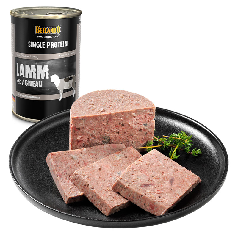 Futterabbildung Single Protein Lamm Futterabbildung Single Protein Lamm