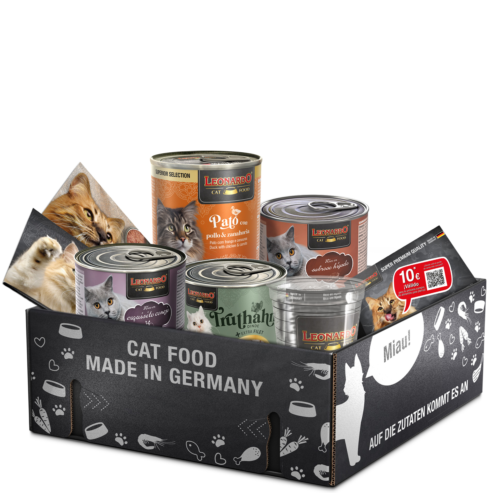 Caja de prueba Alimentos humedos